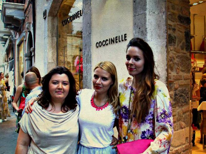 Chiacchiere con Veronica Ferraro e Irene Colzi all'evento Coccinelle