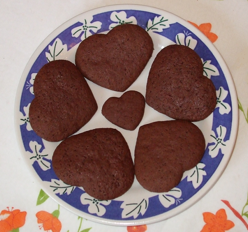 biscotti al cioccolato per san valentino