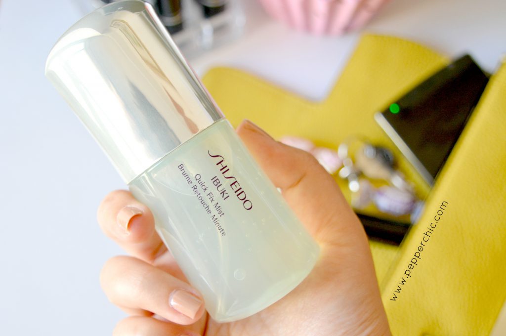 shiseido quick fix mist 2